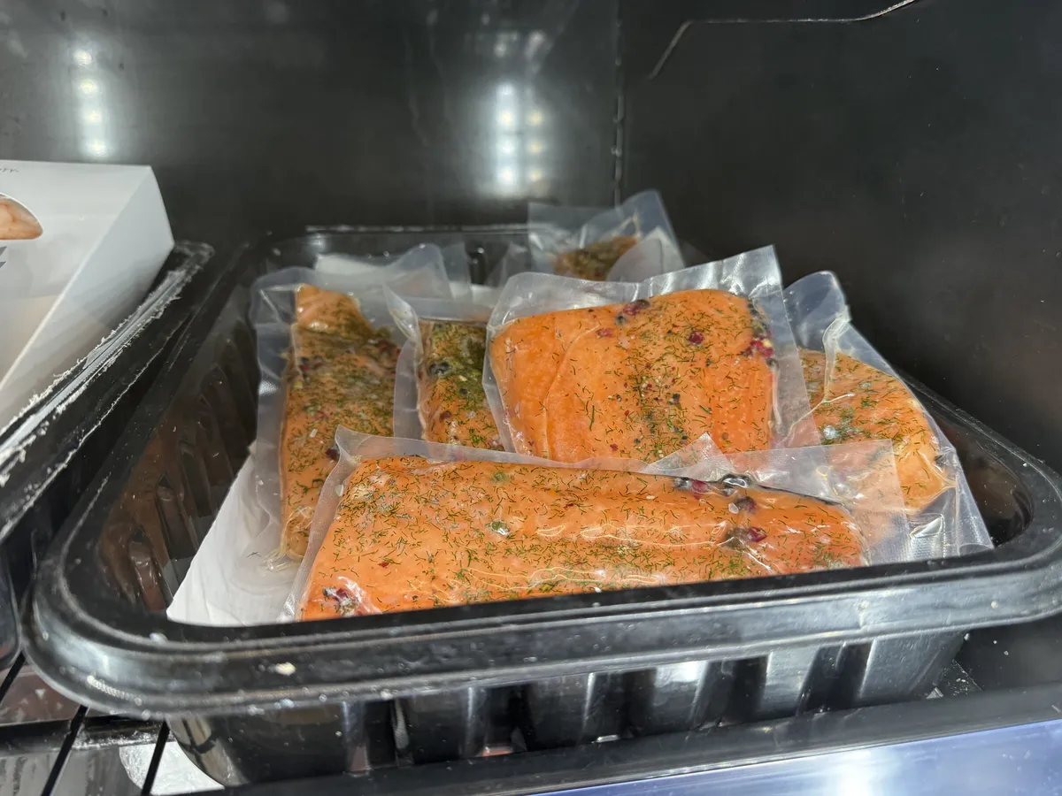 Salmó marinat congelat